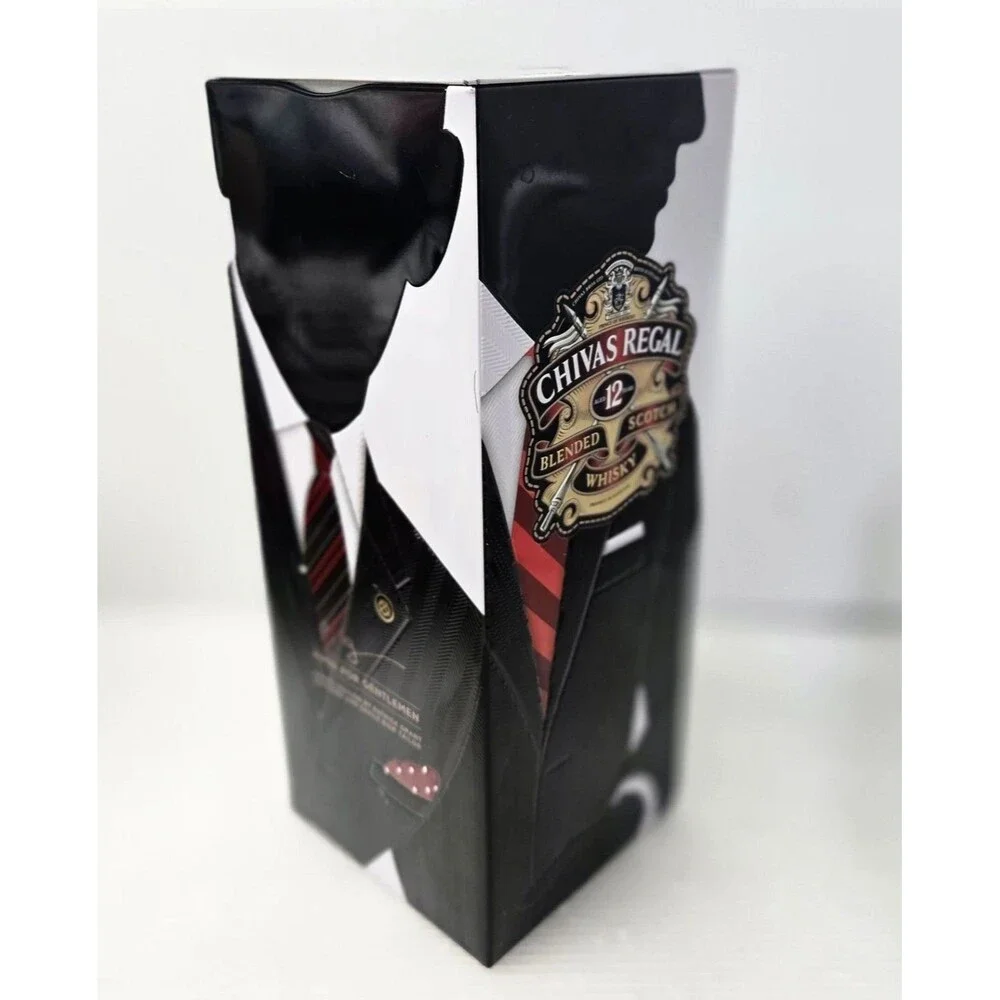 Chivas Regal Blended Scotch Whisky Made for Gentlemen Ltd Edition Tin Empty 2013